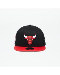 KTZ - Chicago Bulls Team Side Patch 9fifty Snapback Cap / Front Door Red - Lyst