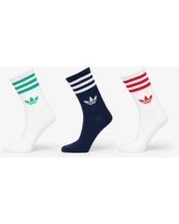 adidas Originals - Socken Adidas 3-Stripes Crew Socks 3-Pack - Lyst