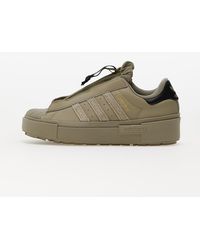 adidas Originals Womens Superstar White/black/frozen Green 9 | Lyst