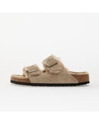 Birkenstock - Sneakers Arizona Shearling Suede Leather/ Fur Eur - Lyst