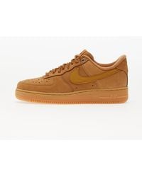 Nike - Air force 1 '07 wb flax/ wheat-gum light brown-black - Lyst