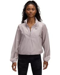 Under Armour - Rival Woven ½ Zip Anorak Dawn - Lyst