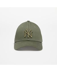 KTZ New York Yankees League Essential Green 39THIRTY Stretch Fit New Olive - Verde