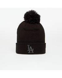 KTZ - Mütze Knit Medium Wmns Mlb Metallic Bobble Beanie Los Angeles Dodgers - Lyst