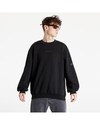 adidas Originals Cotton Mens Neva Crew Sweatshirt Black for Men | Lyst