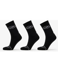 FTSHP - Chaussettes footshop basic crew socks 3-pack 39-42 - Lyst
