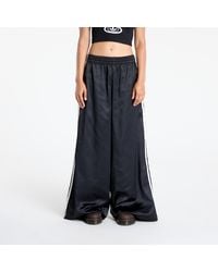 adidas Originals - Pants Satin Wide Leg Tracksuit Bottoms Ruffle 3-Stripes - Lyst