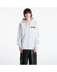 Thrasher - Sweatshirt Magazine Logo Zip Hoody - Lyst