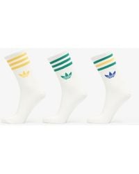 adidas Originals - Socken Adidas 3S Crew Socks 3-Pack Off/ Off/ Off - Lyst