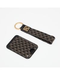 Calvin Klein - Wallet Emblem Aop Key Fob + Cardholder - Lyst