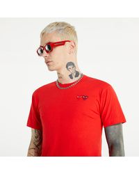 COMME DES GARÇONS PLAY - T-Shirt Double Heart Tee - Lyst
