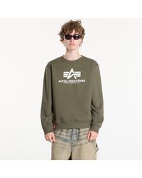 Alpha Industries - Sweatshirt Basic Hoody Small Logo Ii - Lyst