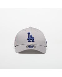 KTZ - Cap Los Angeles Dodgers 9Forty Side Patch Adjustable Cap - Lyst
