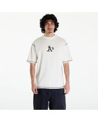 KTZ - Oakland Athletics Mlb World Series Oversized T-shirt Unisex Off White/ Dark Green - Lyst