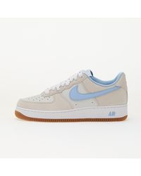 Nike - Baskets air force 1 '07 lv8 photon dust/ psychic blue-white eur 44 - Lyst