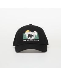 The North Face - Mütze Embroidered Mudder Trucker Cap Tnf/ Tnf/ Bear Graphic - Lyst