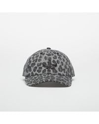 adidas Originals - Pet Adidas Leo Baseball Cap Carbon - Lyst