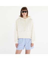 Nike - Sportswear modern fleece oversized french terry hoodie pure/ sesame - Lyst