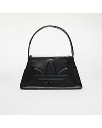 adidas Originals Adidas Rhinestones Fake Suede Shoulder Bag