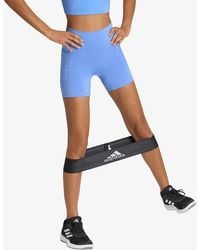 adidas - Leggings Adidas 3 Stripes Studio All Me Booty Short Leggings - Lyst