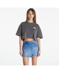 Tommy Hilfiger - Oversized Cropped Summer Flag Tee - Lyst