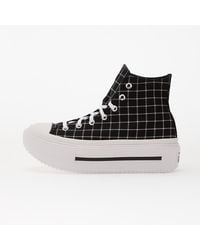 Converse - Sneakers Chuck Taylor All Star Lift Double Stack Platform Plaid Hi/ Eur - Lyst