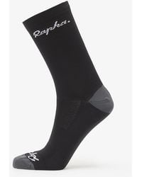 Rapha - Chaussettes logo socks black/ dark grey s - Lyst