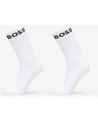 BOSS - Quarter-Length Socks - Lyst