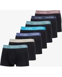 Calvin Klein - Cotton Stretch Low Rise Trunk 7-Pack - Lyst