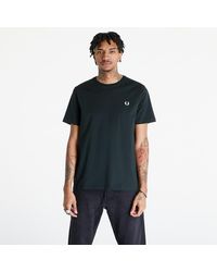 Fred Perry - Crew Neck T-shirt Night / Snow White - Lyst