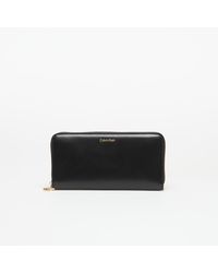 Calvin Klein - Portmoine Large Zip Around - Lyst