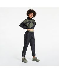 reebok cardi woven satin jacket