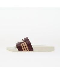 adidas Originals - Baskets adidas adilette shadow red/ crew white/ warm sand eur 37 - Lyst