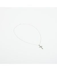 Twojeys - Single Cross Necklace - Lyst