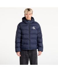 Calvin Klein - Jacke Jeans Ls Nylon Monogram Puff Jacket - Lyst