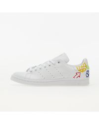 adidas Originals Adidas Stan Smith W Ftw White/ Scarlet/ Gold Metalic - Lyst