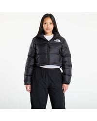The North Face - Veste w nuptse short jacket tnf black/ tnf black l - Lyst