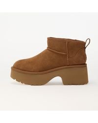 UGG - (Wmns) Classic Ultra Mini New Heights 'Chestnut' - Lyst