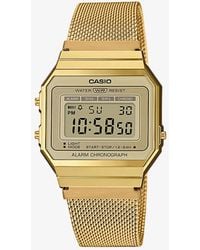 G-Shock - A700wemg-9aef gold - Lyst