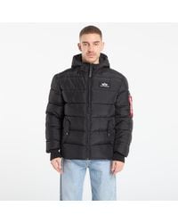 Alpha Industries - Jacket Hooded Puffer Alpha Fd - Lyst