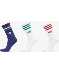 adidas Originals - Socken Adidas 3S Crew Socks 3-Pack Victory - Lyst
