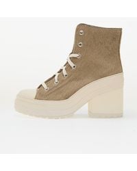 Converse - Sneakers Chuck 70 De Luxe Heel Hi Warm Clay/ Egret - Lyst