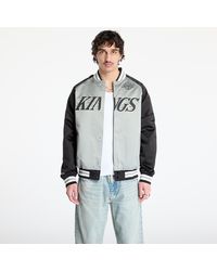 Mitchell & Ness - Jacke Nhl Double Clutch Lw Satin Vintage Logo Kings Jacket - Lyst