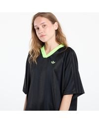 adidas Originals - Adidas Adicolor Football Jacquard Oversize Dress/ Signal - Lyst