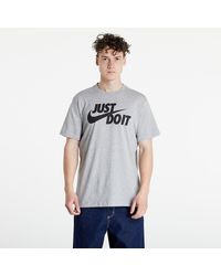 Nike Just Do It Swoosh T-Shirt - Grau