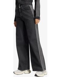 adidas Originals - Jeans Adidas High Rise Wide Leg Denim Pant - Lyst