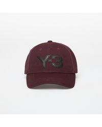 Y-3 - Casquette logo cap night red/ black m - Lyst