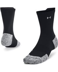 Under Armour - Armourdry Cushion Mid-Crew Laufsocken Reflektierend - Lyst