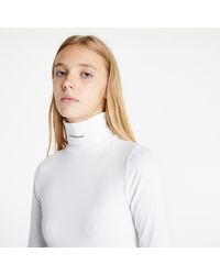 Col roulé Synthétique Calvin Klein en coloris Noir Femme Vêtements Sweats et pull overs Pulls sans manches 