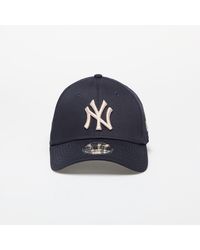 KTZ - New York Yankees League Essential 39thirty Stretch Fit Cap Navy/ Stone - Lyst